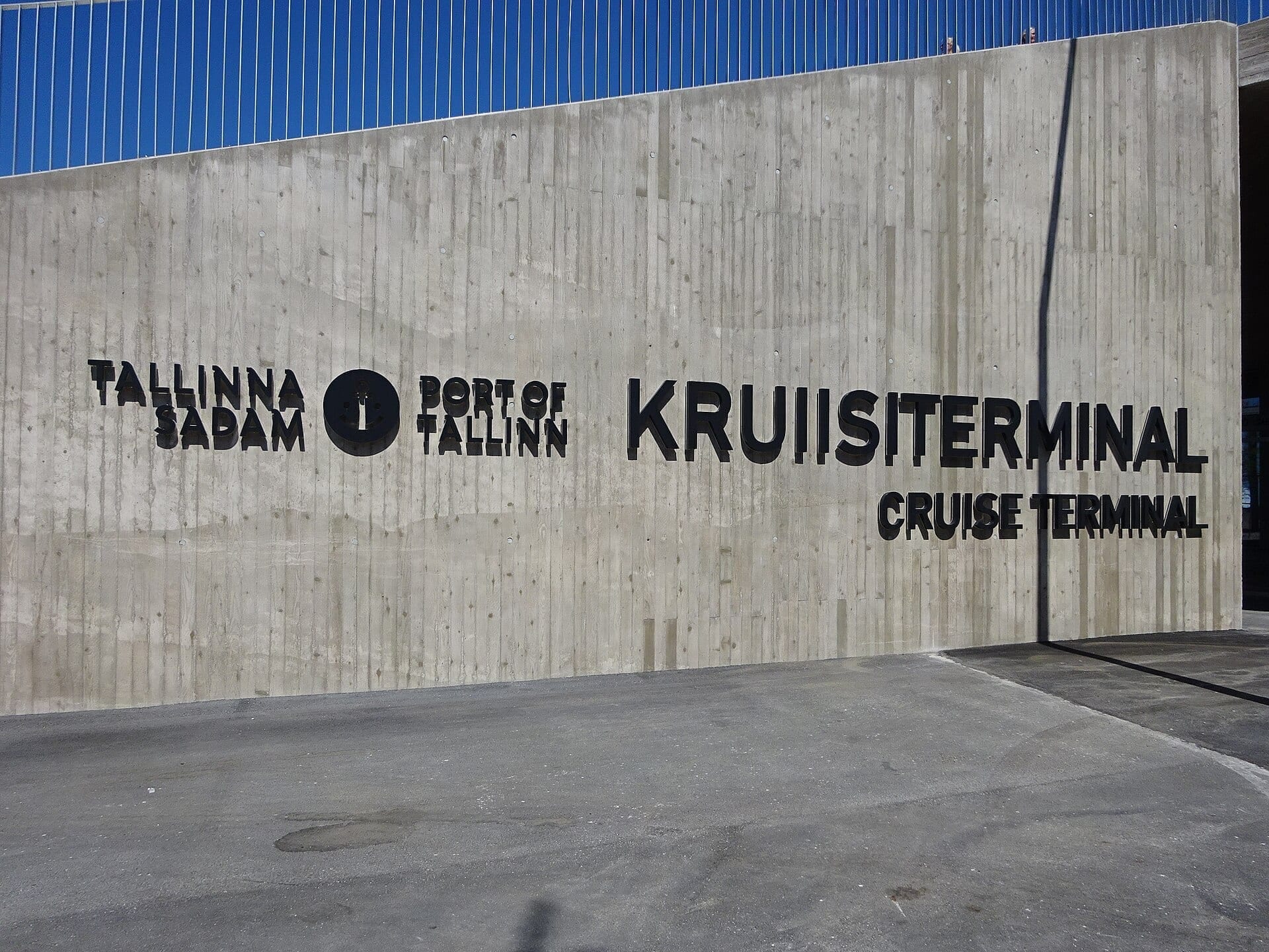Tallinn cruise passenger terminal area