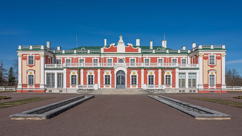 Kadriorg Palace and gardens near Tallinn
